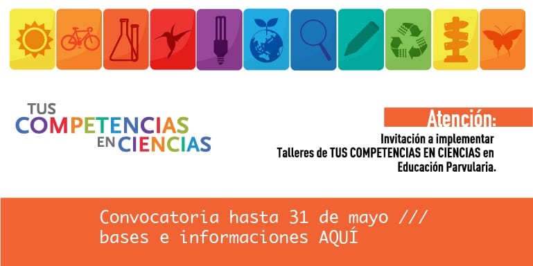 Invitan a establecimientos educacionales de la región a participar de la iniciativa “Tus Competencias en Ciencias”