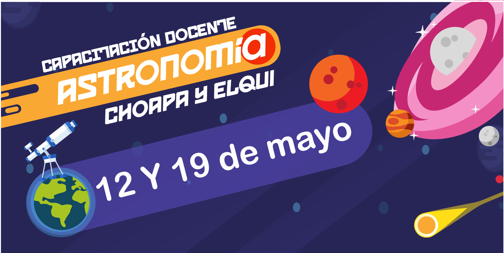 Docentes de Choapa, Limarí y Elqui se capacitarán en habilidades astronómicas