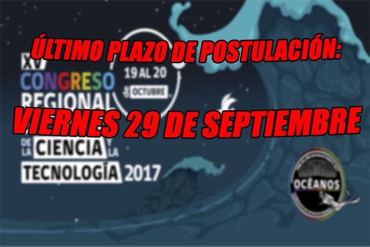 Hasta el viernes se extiende el plazo para postular al Congreso Regional Escolar de la  Ciencia y la Tecnología
