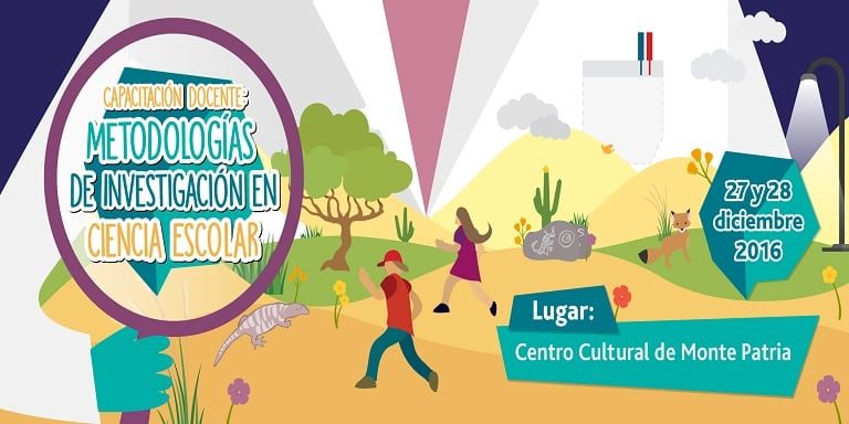 Invitan a participar en capacitación en metodologías de investigación en ciencia escolar a docentes del Limarí