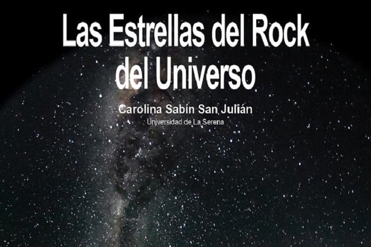 Invitan a charla gratuita “Las estrellas del rock del Universo”
