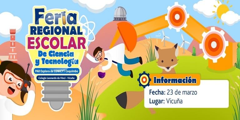 Ya están abiertas las postulaciones para participar de primera feria regional de ciencia para estudiantes de 1ero a 4to básico