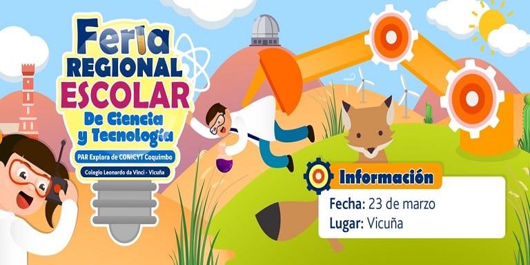 Ya están abiertas las postulaciones para participar de primera feria regional de ciencia para estudiantes de 1ero a 4to básico