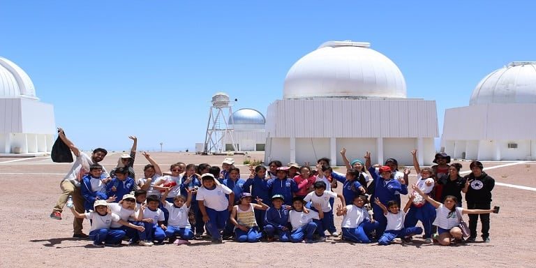 Estudiantes de Coquimbo aprendieron de astronomía tras visita al Observatorio Cerro Tololo