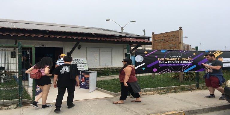 Cientos de personas participaron de exhibición de astronomía en Los Vilos