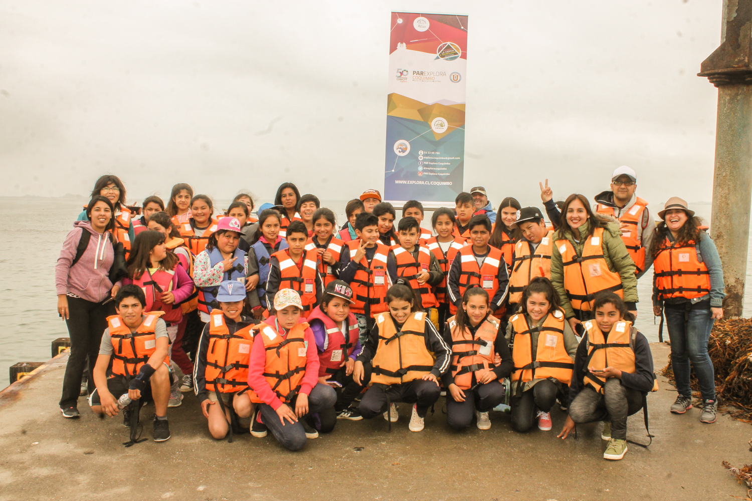 Estudiantes de Elquí y Limarí disfrutaron de su premio por completar el álbum Un Gran Viaje por el Océano”