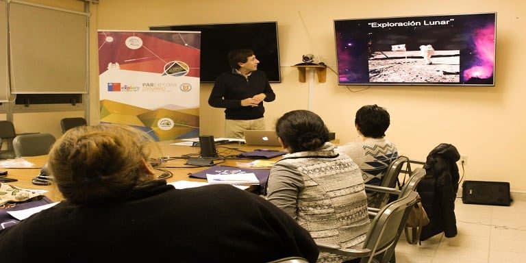 Nuevamente a la escuela: Docentes comenzaron sus capacitaciones en astronomía