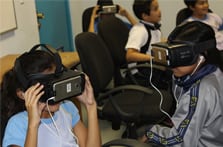 El bus de la ciencia que se estacionó en la UTA