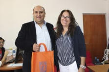 Director de Investigación de la UTA visita Explora