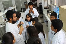 Taller de plantas nativas cautivó a los estudiantes de Arica