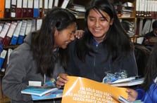 Alumnos del Liceo de Putre se inscribieron en campamento científico