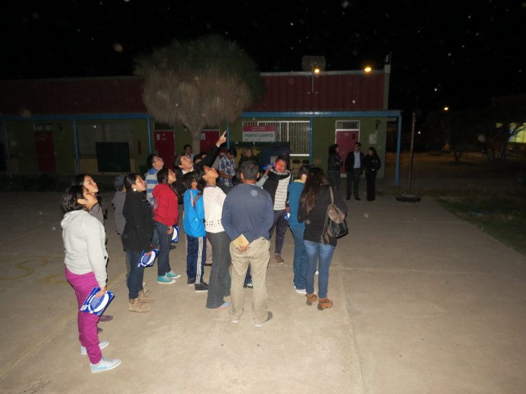 Estudiantes de la región de Coquimbo tuvieron las “estrellas” al alcance de su mano