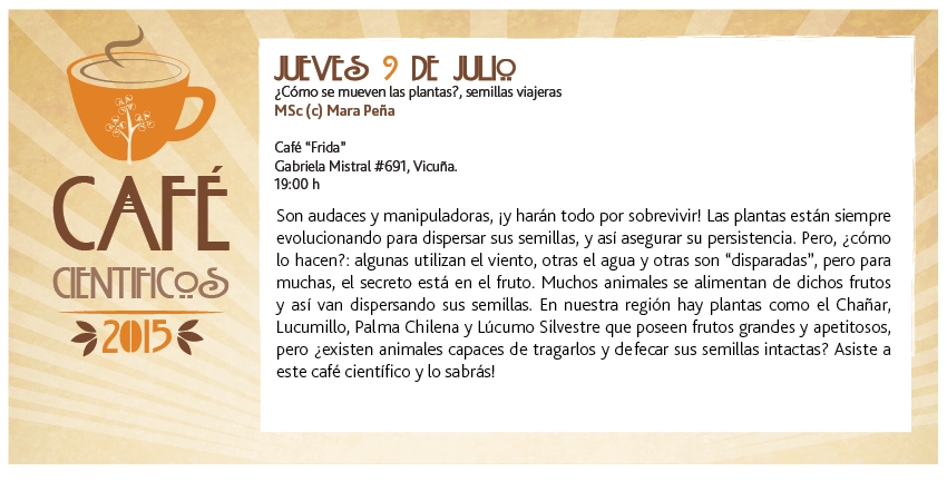 Todos invitados a participar de los Cafés Científicos