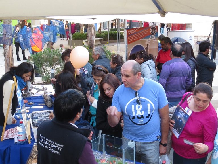 PAR EXPLORA Coquimbo de la UCN lleva el mar a Ovalle