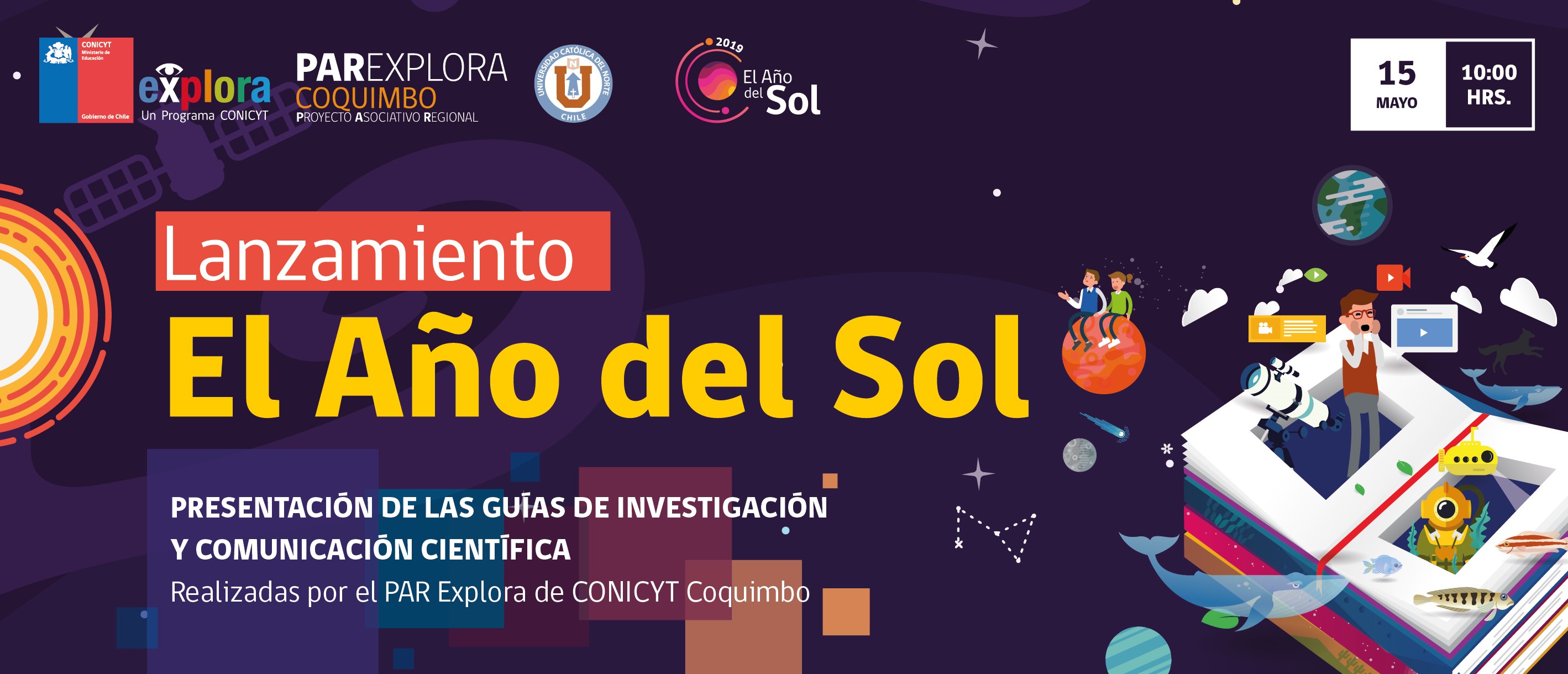 La Región se prepara para festejar al Sol con el Lanzamiento del nuevo periodo del PAR Explora Coquimbo