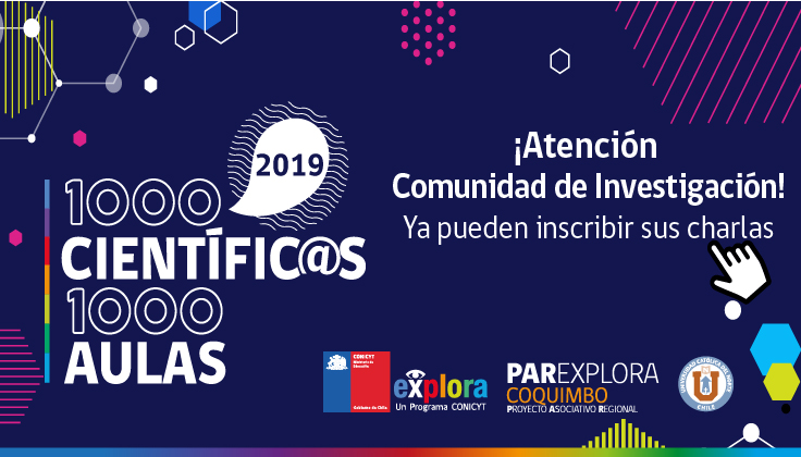 Investigador/a inscribe acá tu charla de los 1000C 1000A