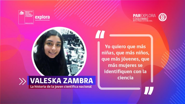 Valeska Zambra: La historia de una de las jóvenes líder de la ciencia nacional