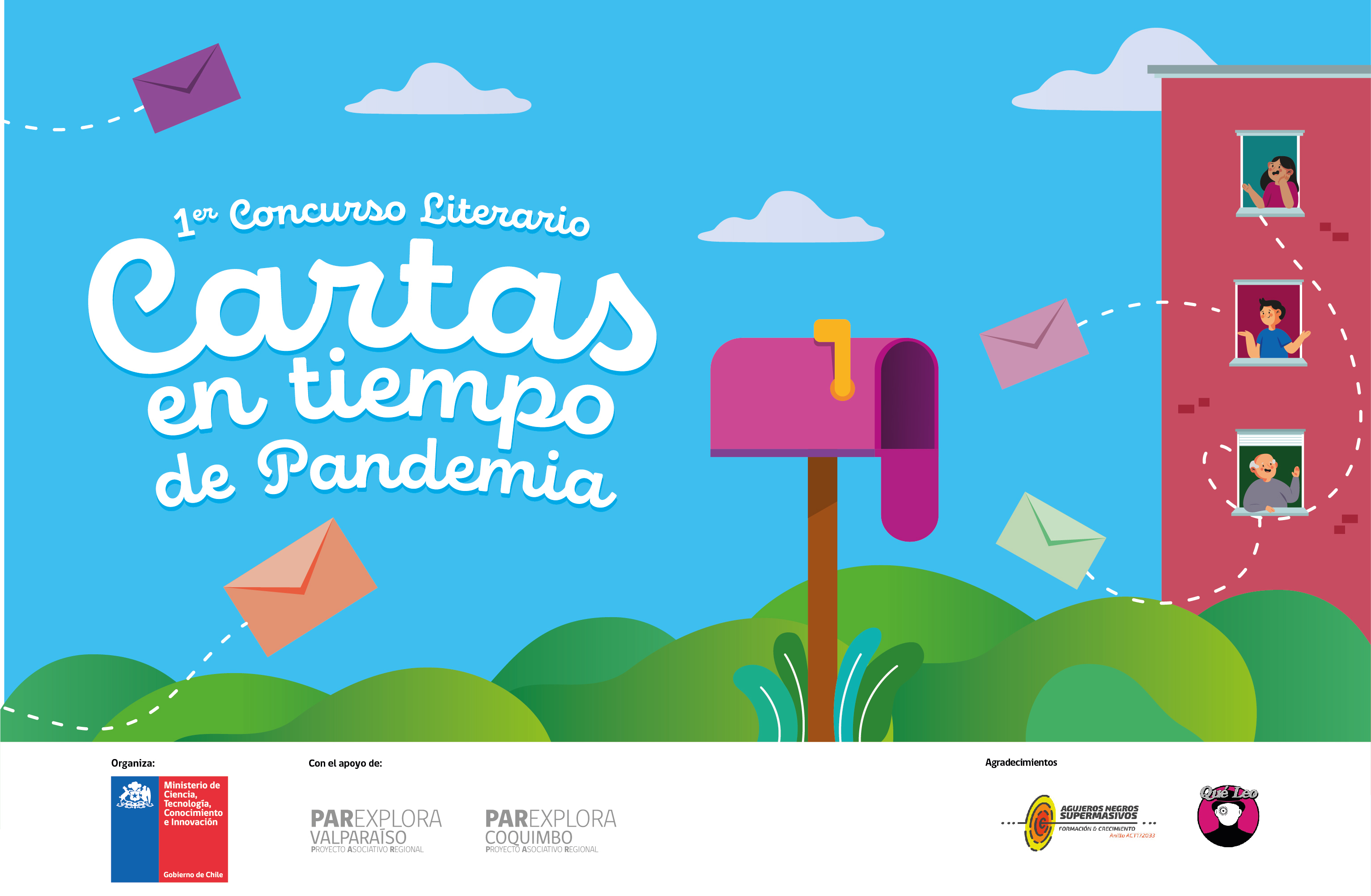 Lanzan primer concurso literario “Cartas en tiempo de Pandemia”