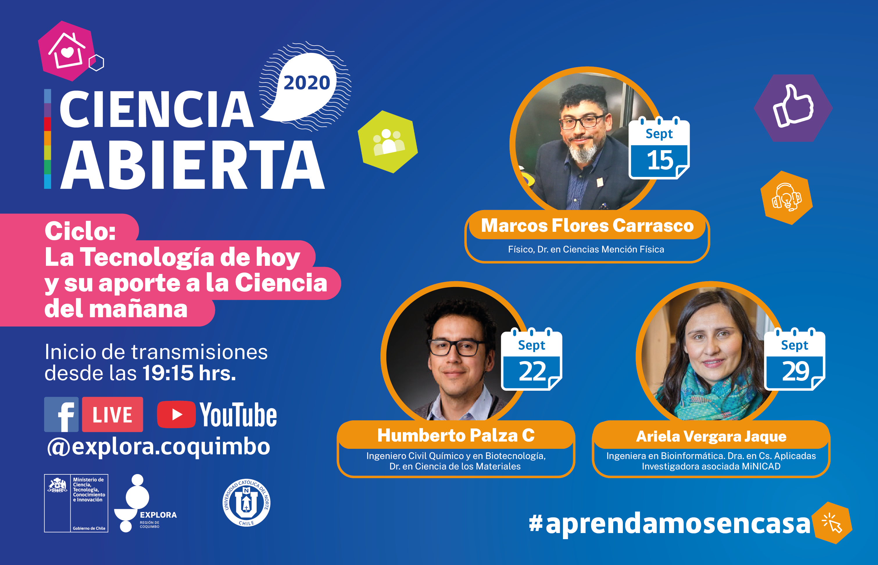 La “tecnología de hoy y su aporte a la ciencia del mañana” se tomarán los ciclos de charlas de septiembre