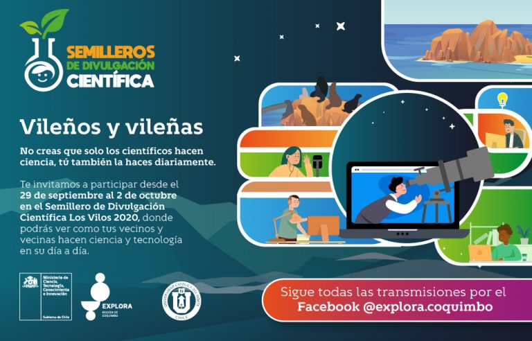 Los Vilos disfrutará de una semana de ciencia y tecnología con los “Semilleros de Divulgación”