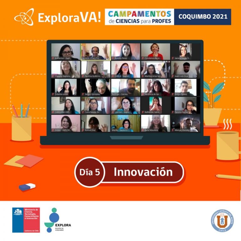 Docentes de la Región se gradúan como “Agentes de Cambio” en el cierre del Campamento ExploraVA! 2021