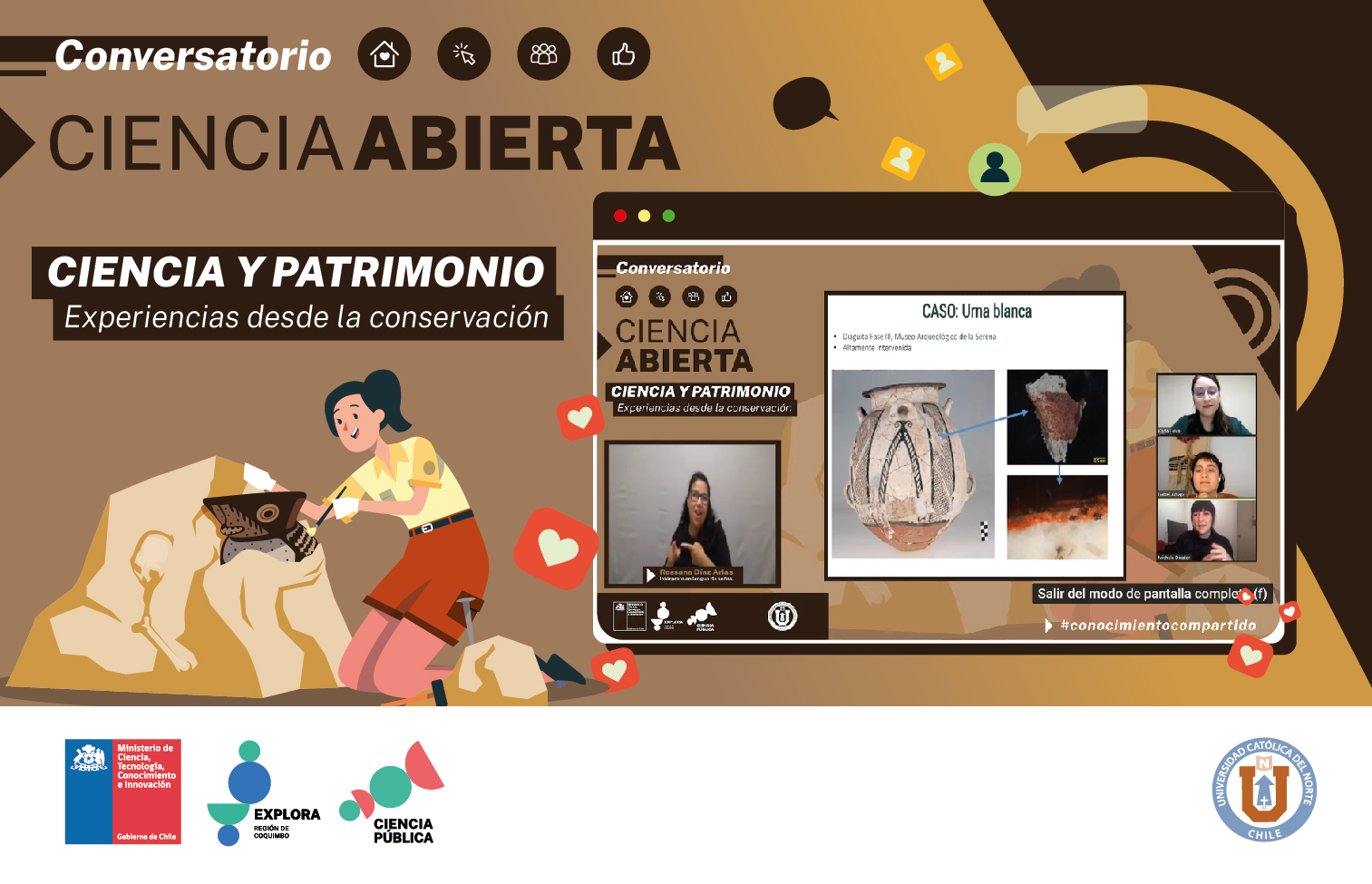 Mujeres en la conservación del patrimonio cultural