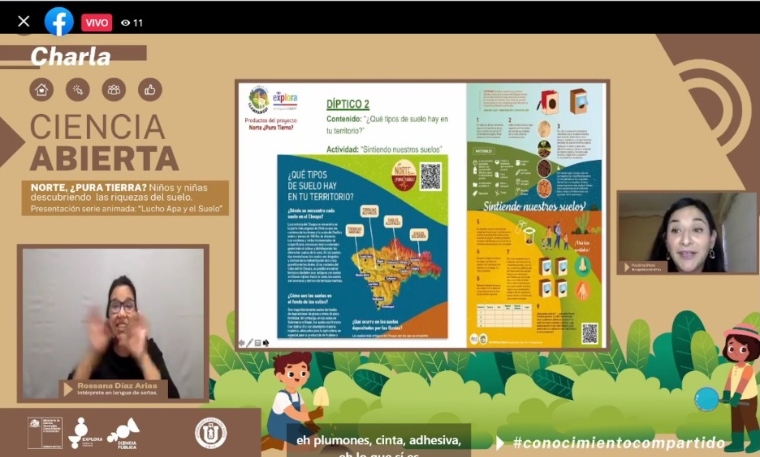 Charla de Ciencia Abierta destacó la riqueza ancestral y presente de los suelos de la Región de Coquimbo