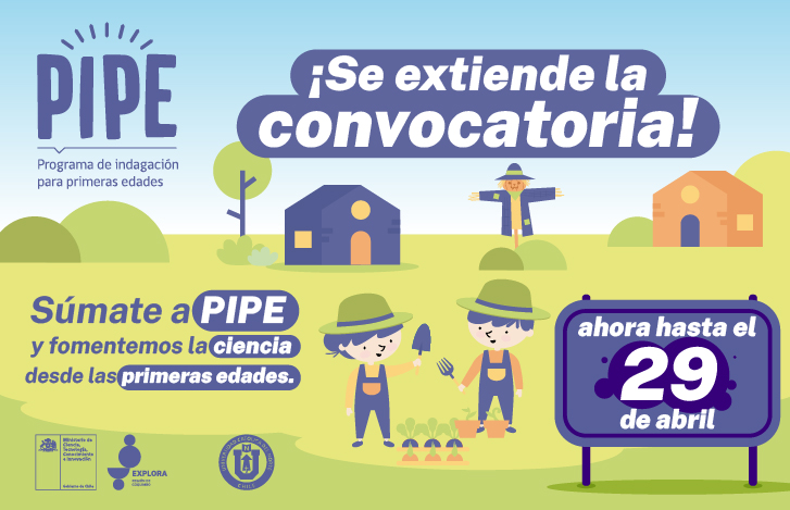 Si trabajas en educación parvularia, súmate a PIPE y aprende a desarrollar habilidades científicas en niños y niñas