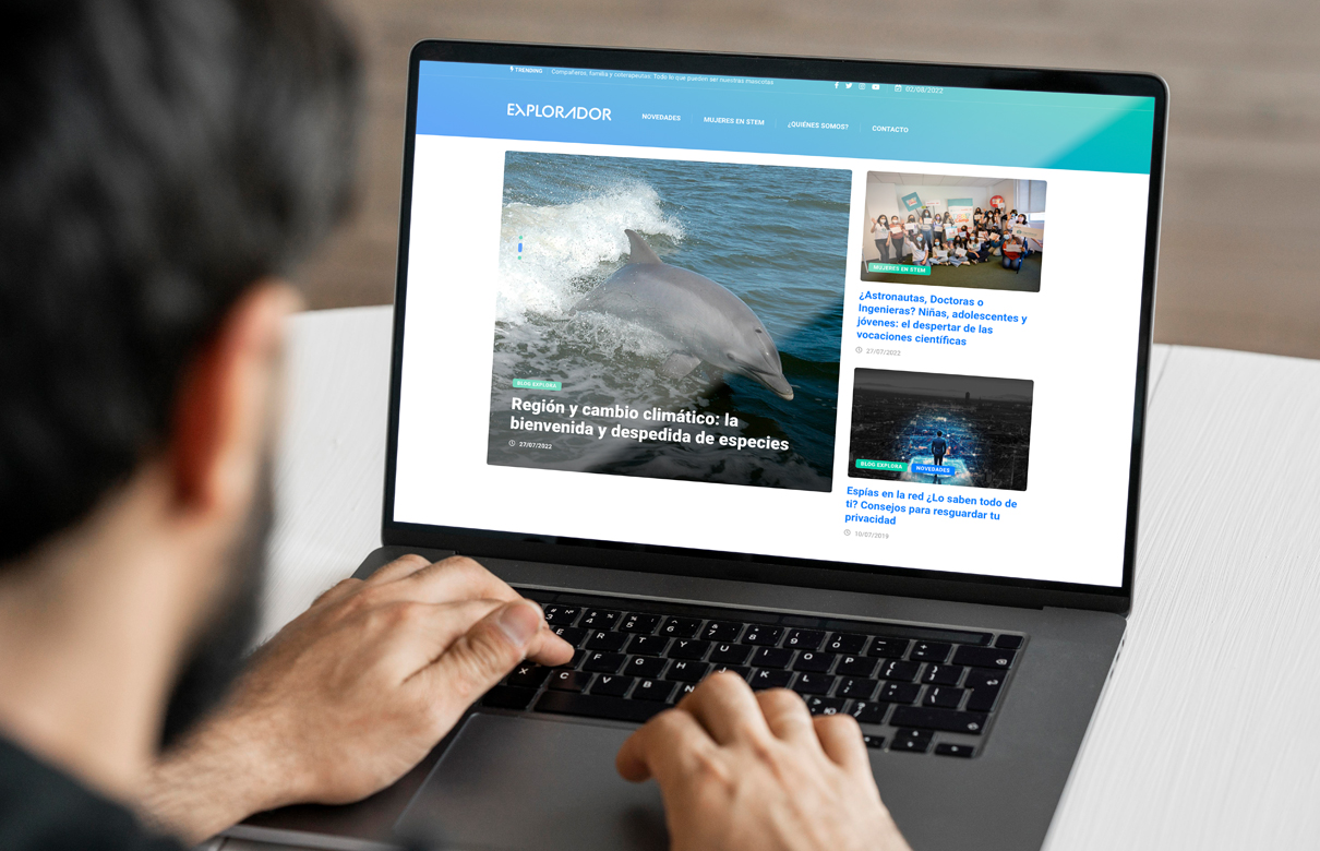 Blogexplorador.cl: ciencia regional para conocer, mirar y aprender en la pantalla que desees