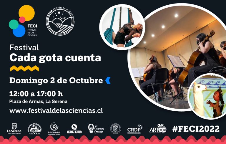 Festival “Cada gota cuenta”: con música, circo y creación colectiva se busca concientizar sobre crisis hídrica regional