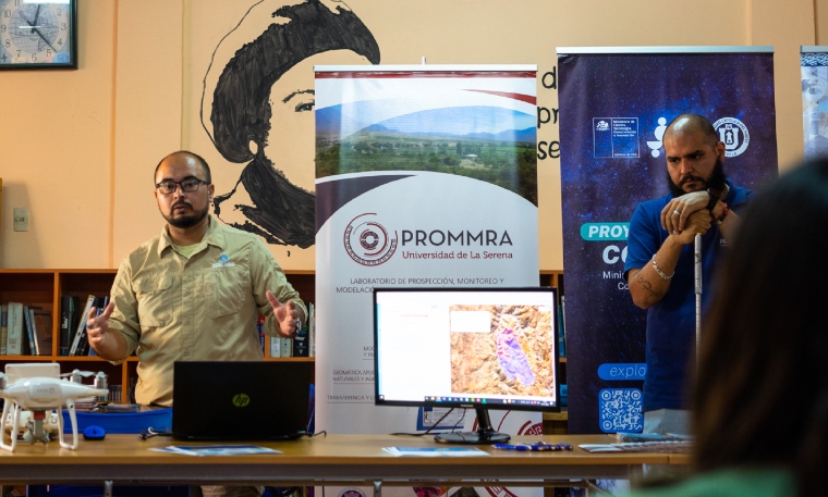 Jóvenes de Río Hurtado conocieron investigaciones y la tecnología que se utiliza en materia hídrica en la región
