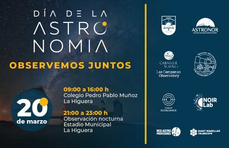 Te invitamos a celebrar el Día de la Astronomía ¡vive la experiencia de observación nocturna!