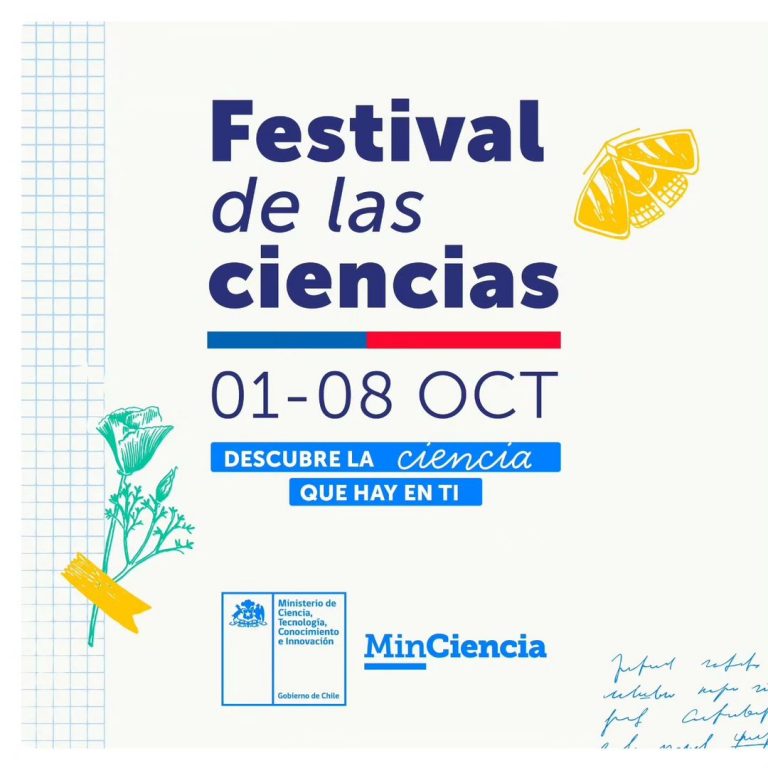 Festival de las Ciencias 2023, llevará más de 200 actividades gratuitas a todas las regiones del país