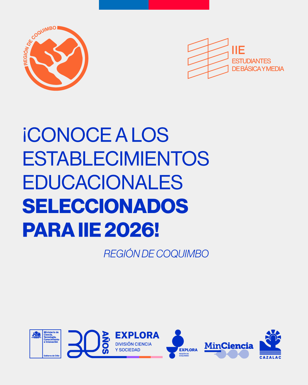 ¡Estos son los establecimientos educacionales seleccionados para IIE 2026!