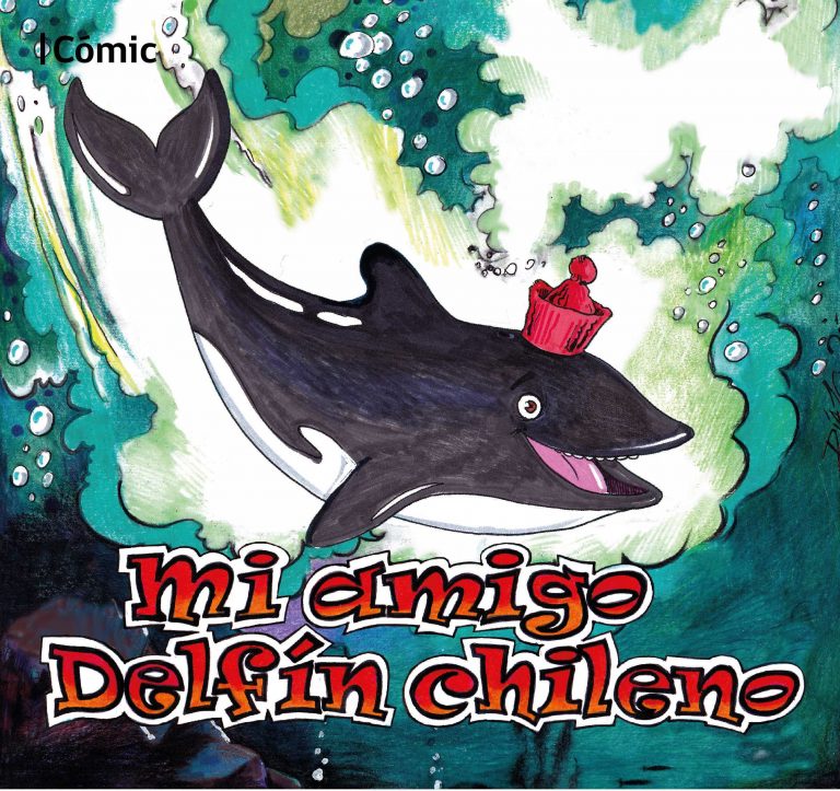 Delfín chileno protagoniza cómic científico de EXPLORA