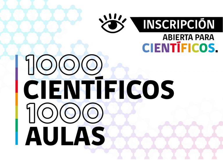EXPLORA invita a investigadores a inscribirse en “1000 Científicos 1000 Aulas”