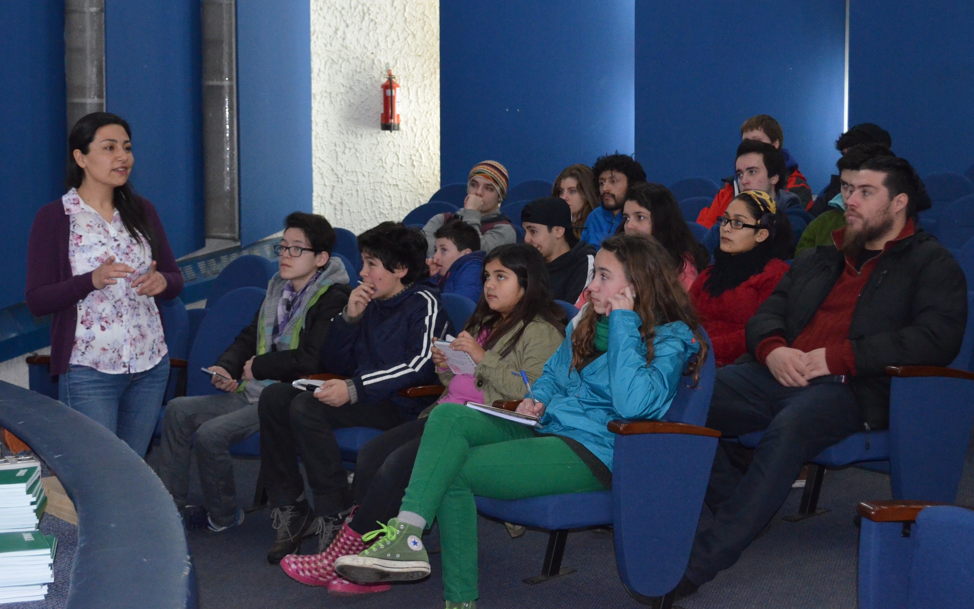 Escolares de Puerto Varas participaron en charlas científicas sobre acuicultura