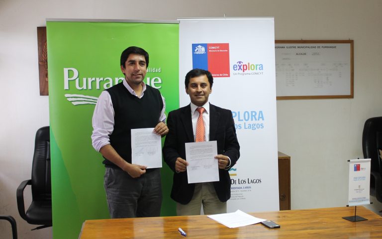 Municipalidad de Purranque y PAR EXPLORA Los Lagos trabajarán en conjunto para divulgar ciencia y tecnología