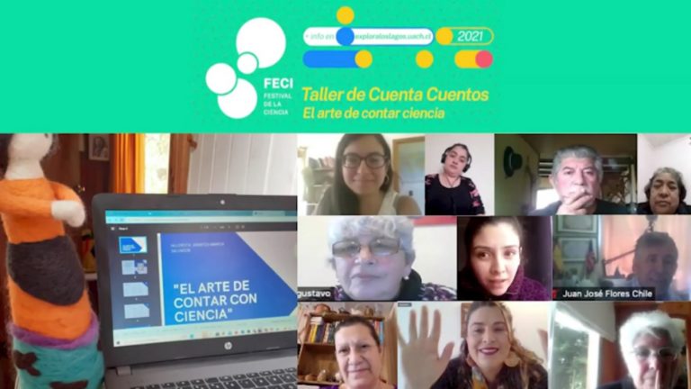 Cuenta cuentos y creaciones audiovisuales destacaron en cuarto día del Festival de la Ciencia