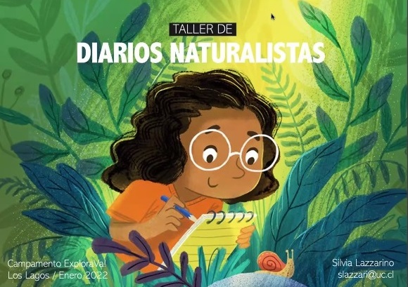 El mundo de los libros e ilustración científica destacaron en cuarto día del Campamento Explora