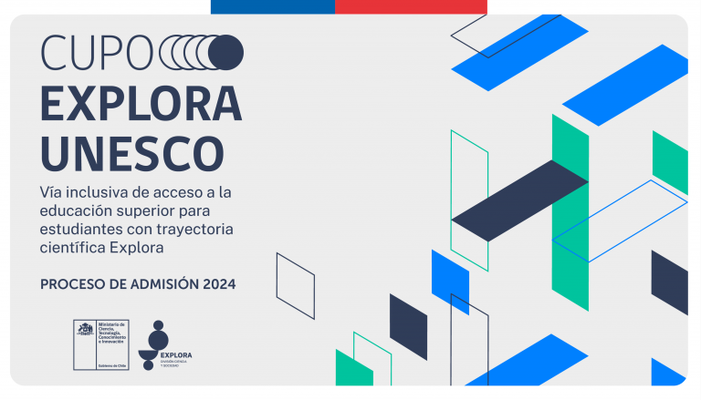 ¡Ya puedes postular al Cupo Explora UNESCO!