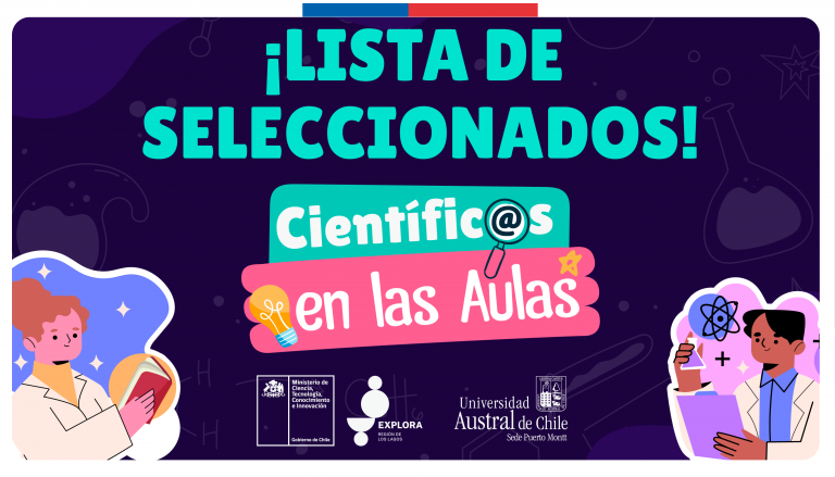 Hoy comenzamos las charlas del Programa Científic@s en las Aulas en liceo de Puyehue