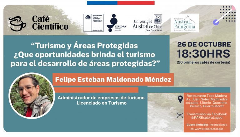 Octubre trae un nuevo Café Científico de Puerto Montt