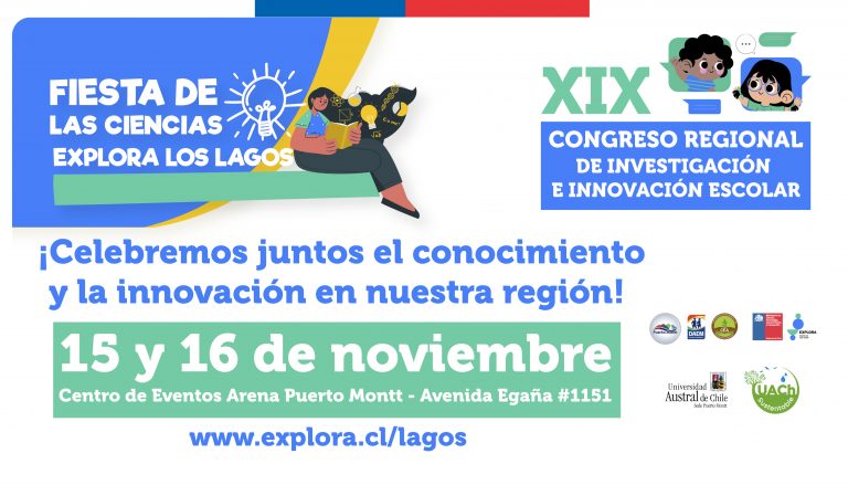 Invitamos a participar en las actividades del Congreso Regional y Fiesta de las Ciencias región de Los Lagos