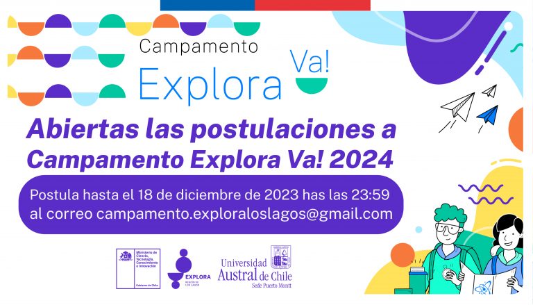Campamento Explora VA! abrió convocatoria 2023