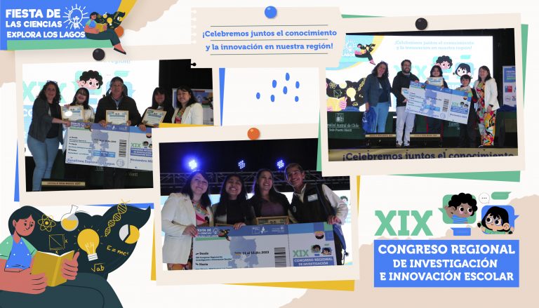 Establecimientos destacados en el XIX Congreso Regional Escolar Explora Los Lagos 2023 son de Calbuco, Ancud y Futaleufú