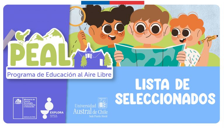 El Programa de Educación al Aire Libre (PEAL) 2024 informa establecimientos seleccionados