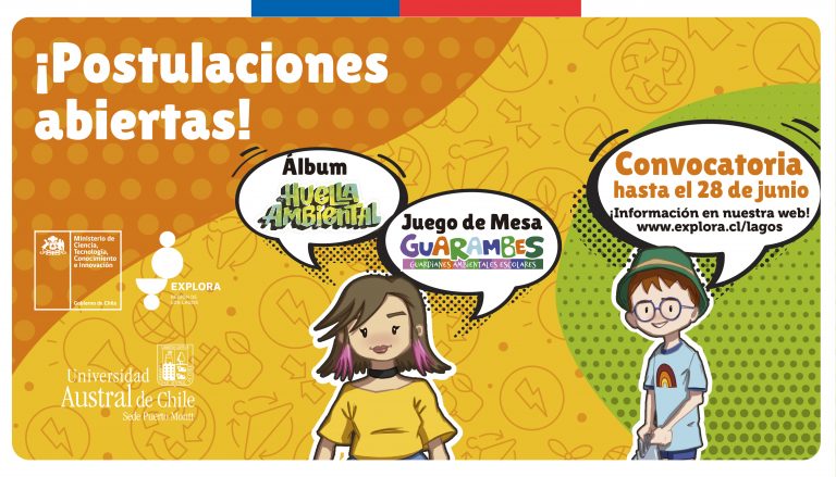 Abrimos convocatoria para Álbum «Huella ambiental» y juego «GUARAMBES»