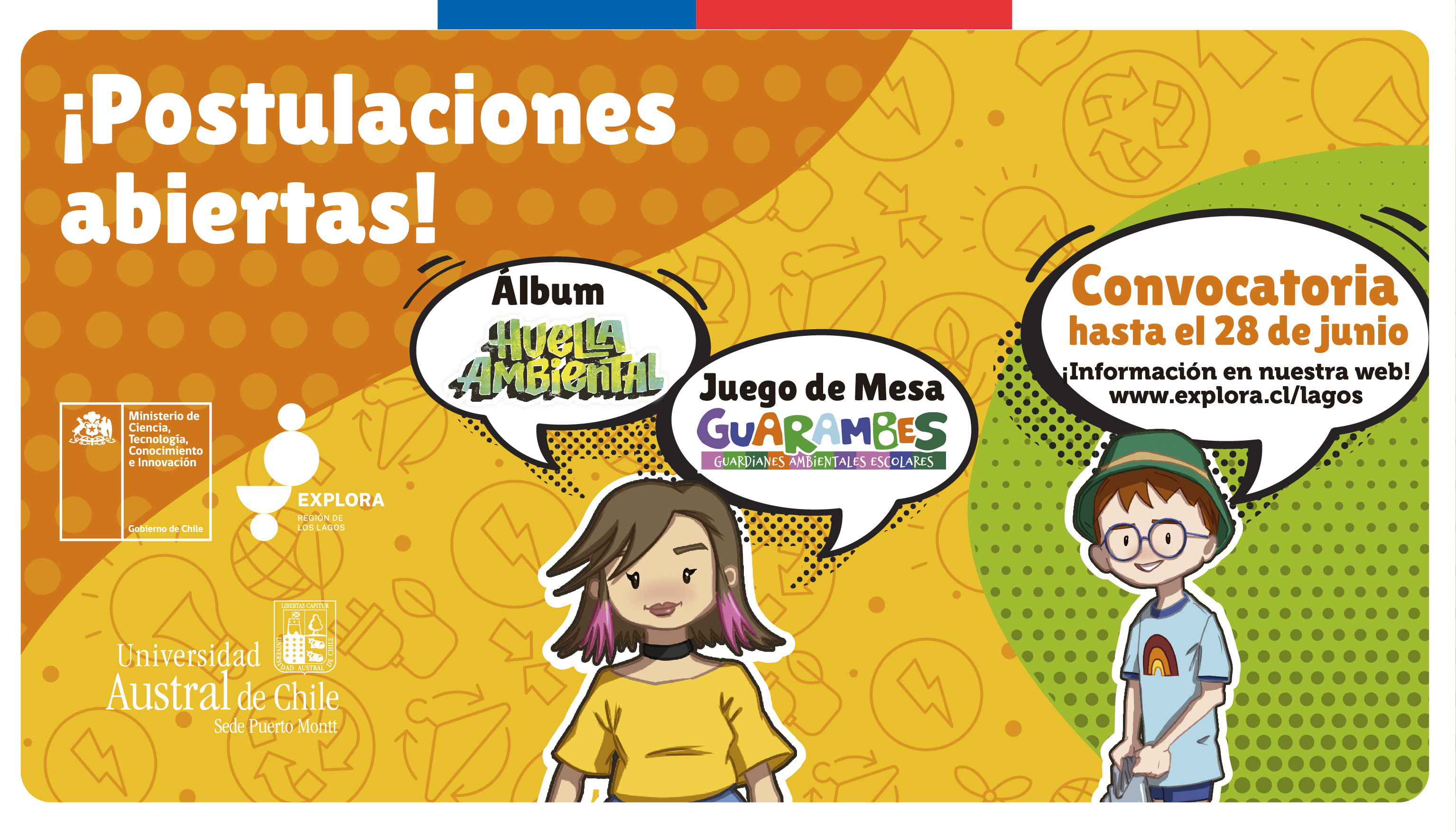 Abrimos convocatoria para Álbum «Huella ambiental» y juego «GUARAMBES»