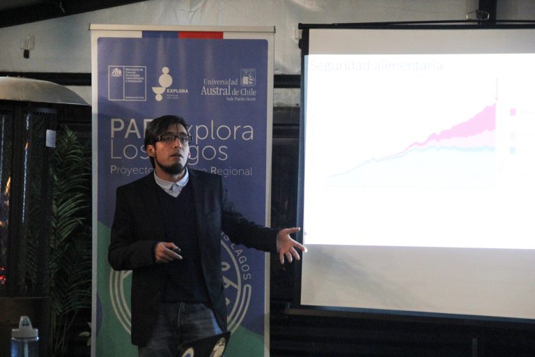 Investigación en acuicultura para el futuro se conversó en tercer Café Científico del Proyecto Asociativo Regional Explora Los Lagos.